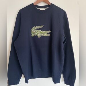 LACOSTE navy sweathshirt
